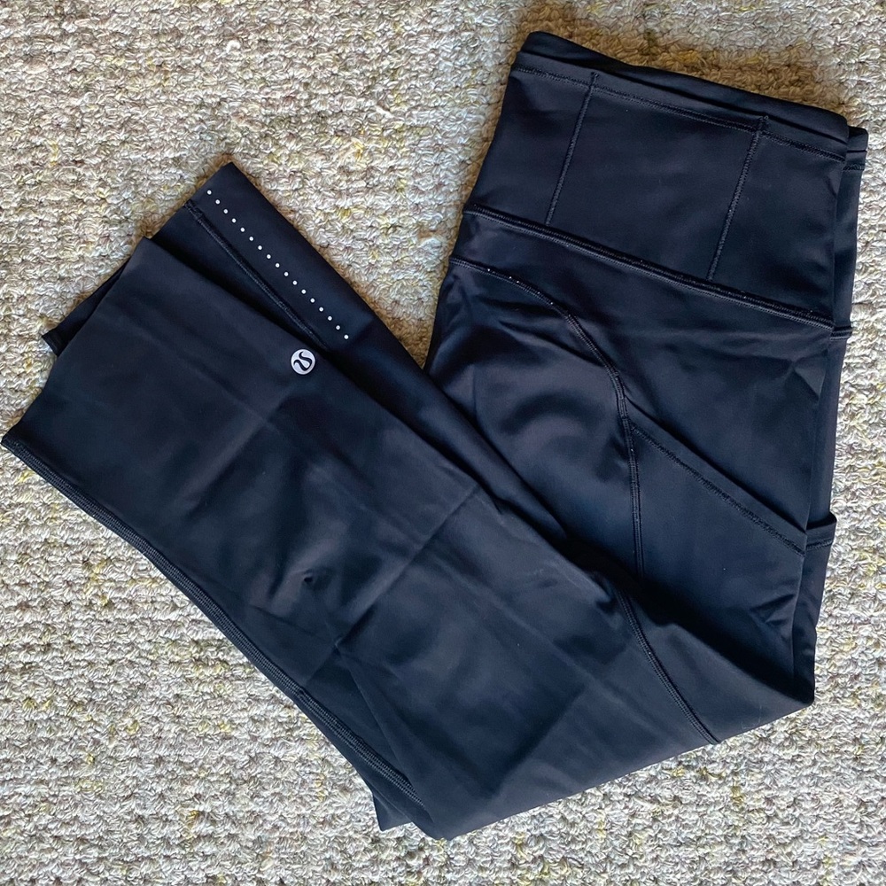 Lululemon High Rise Fast and Free Crop 19”